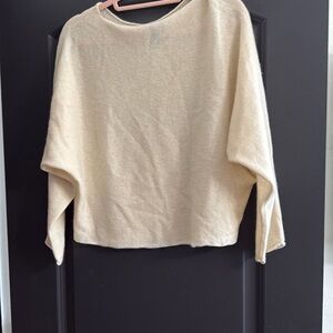 Only Mine Cream Women's Sweater Cardigan